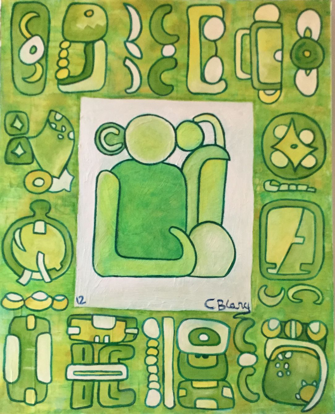 Oeuvre 107 de Christian Blary