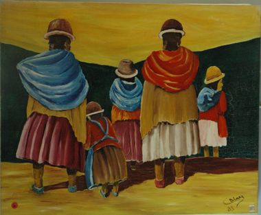 Peinture: Pérou - Bolivie